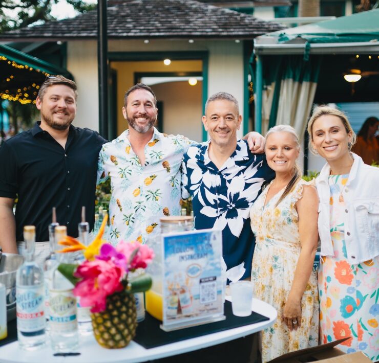 gulf stream distillery team daniel kastner noah aguilar brian smith heather smith amelia de vita