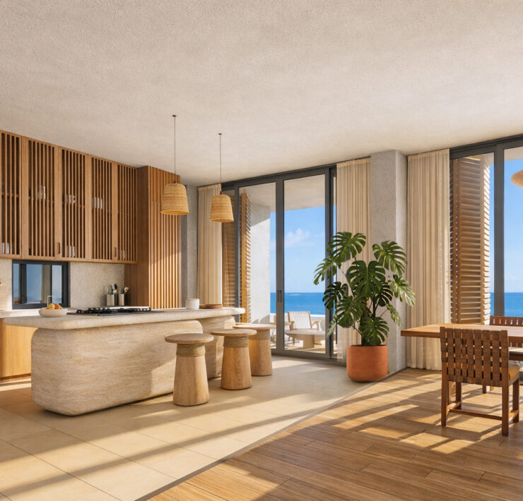kitchen4 rendering by six senses residences belize
