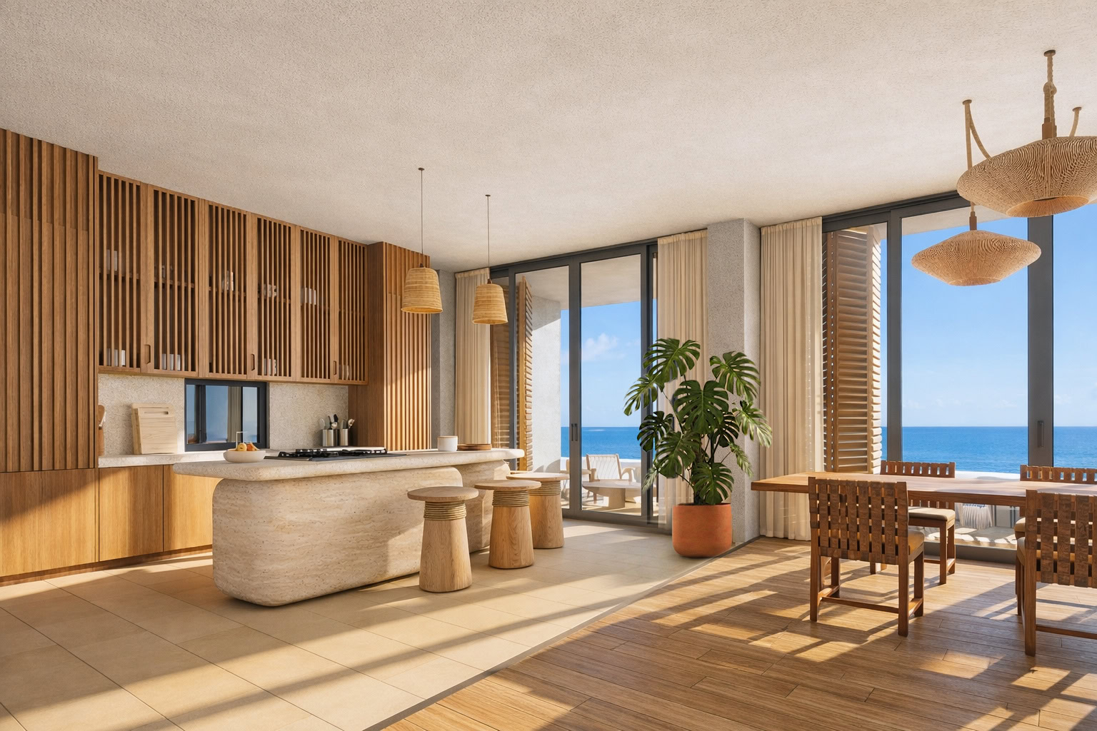 kitchen4 rendering by six senses residences belize