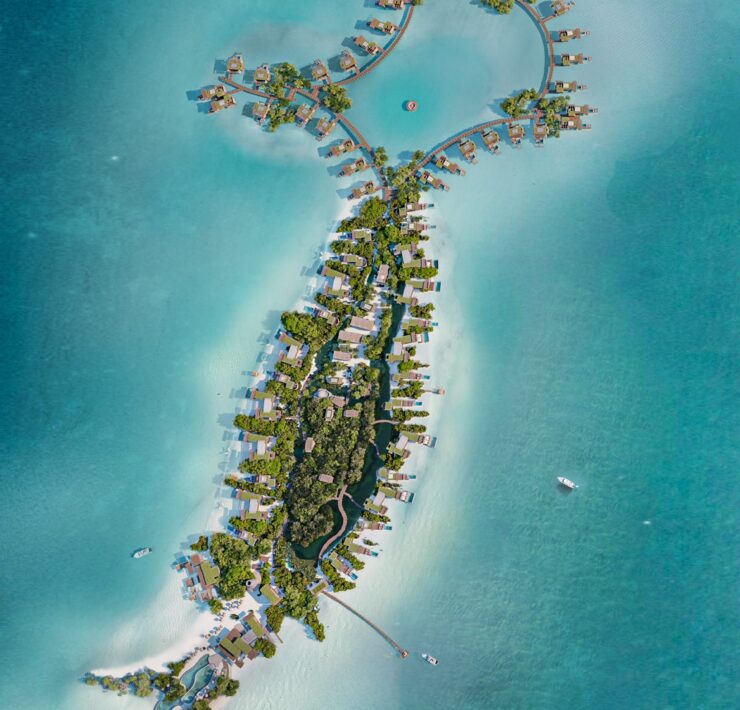plan view aerial rendering