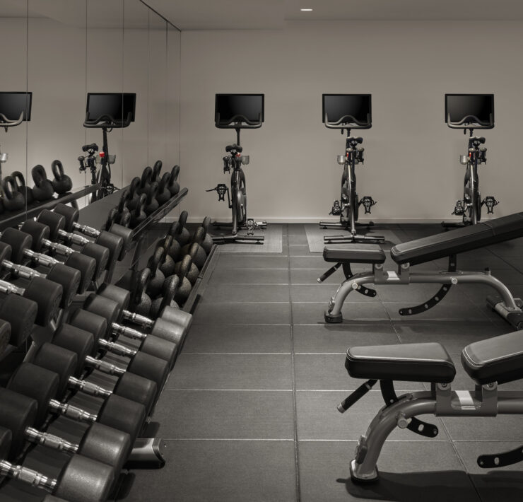 the west hollywood edition 24 hour fitness center