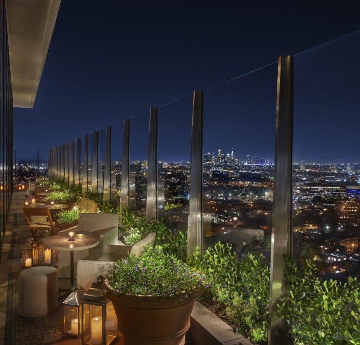 the west hollywood edition the roof