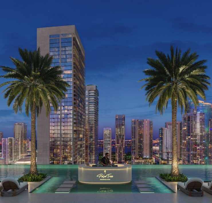 palm tree residences miami pool deck