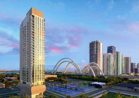 14 roc tower exterior at dusk credit mizuno