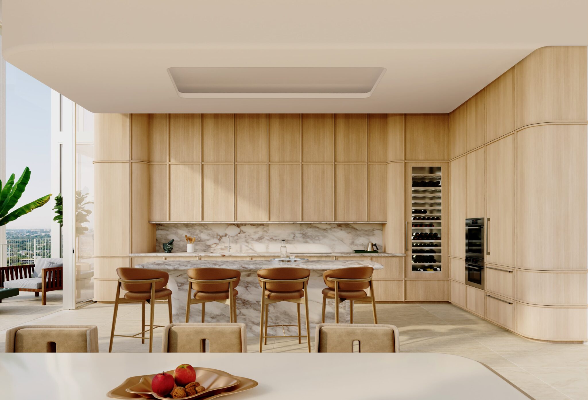 2 fouquet's hotel and residences miami design district penthouse kitchen credit rdai (1)
