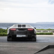 Titanium, outdoor static photo, exterior, rear view