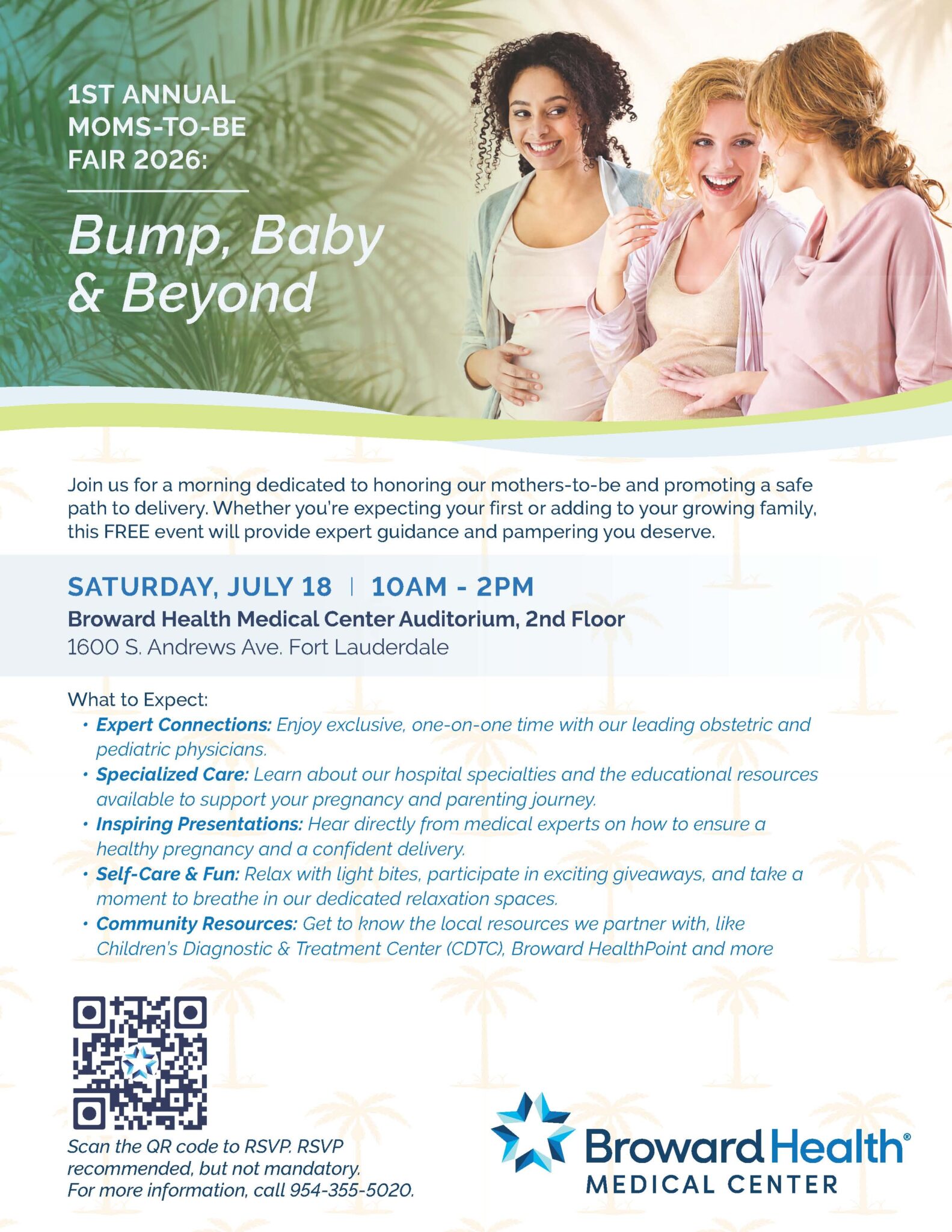bhmc first annual baby fair flyer