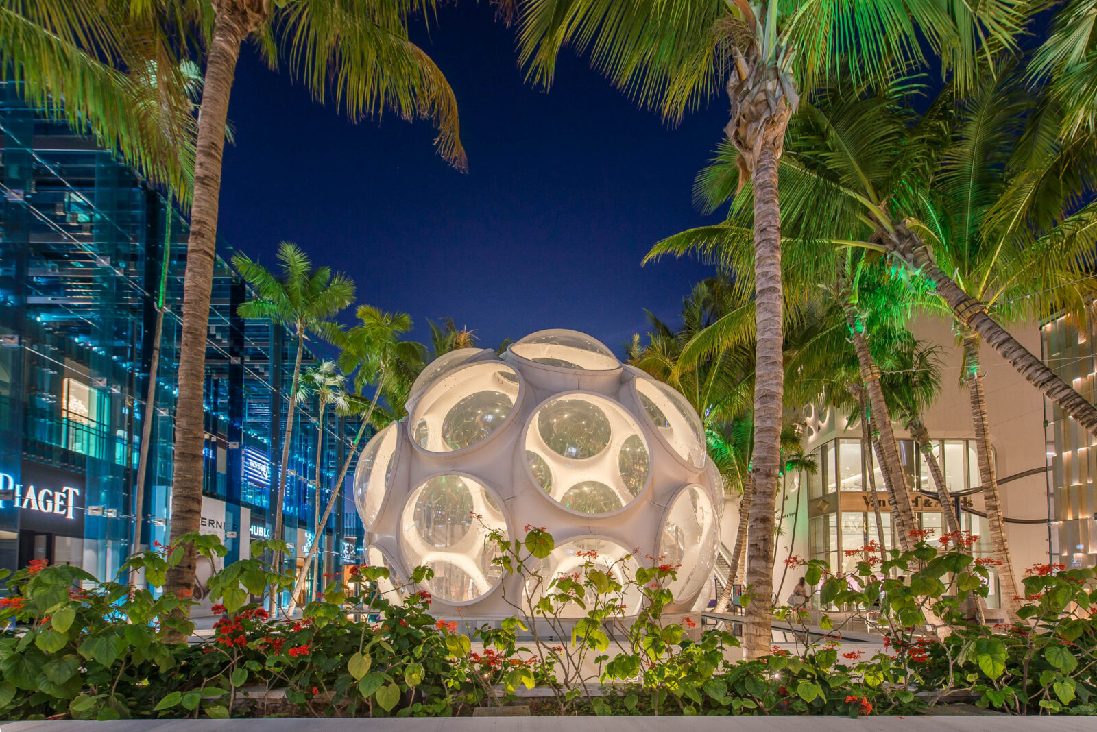 buckminster fuller flys eye dome palm court photo by ra haus