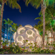 buckminster fuller flys eye dome palm court photo by ra haus
