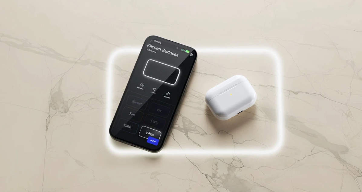 eggersmann freepower invisible countertop charging