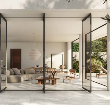 just tile & marble white travertino indoor:outdoor tile