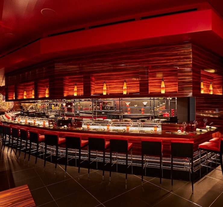 latelier de joel robuchon interior photo courtesy of the bastion collection