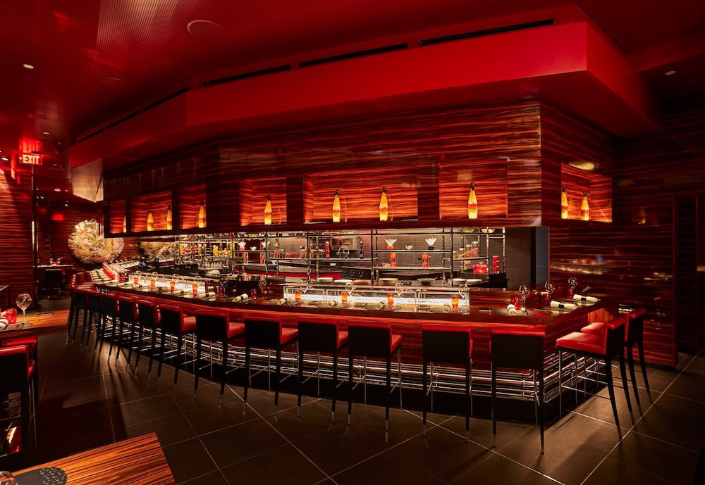 latelier de joel robuchon interior photo courtesy of the bastion collection