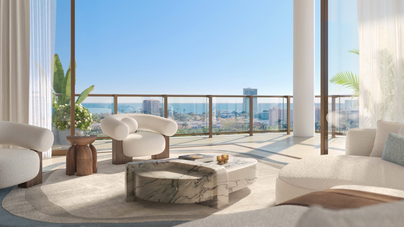 living room vignette