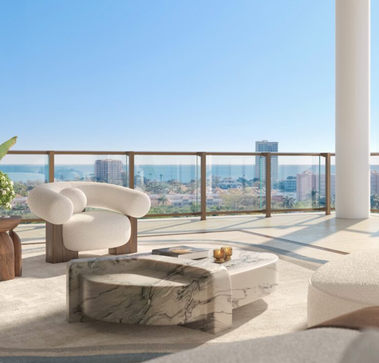 living room vignette