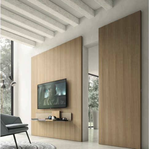 materia collection + italdoors sliding door magic system