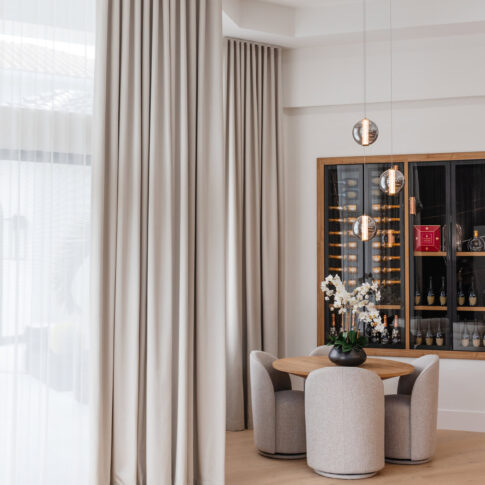 sophia's curtains layered white floor to ceiling sheer