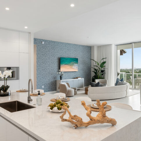kitchen at ALINA 220 Boca Raton