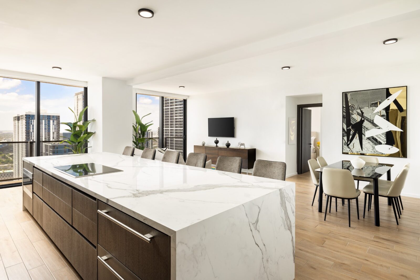 the elser four bedroom suite gourmet kitchen with oversized island 1