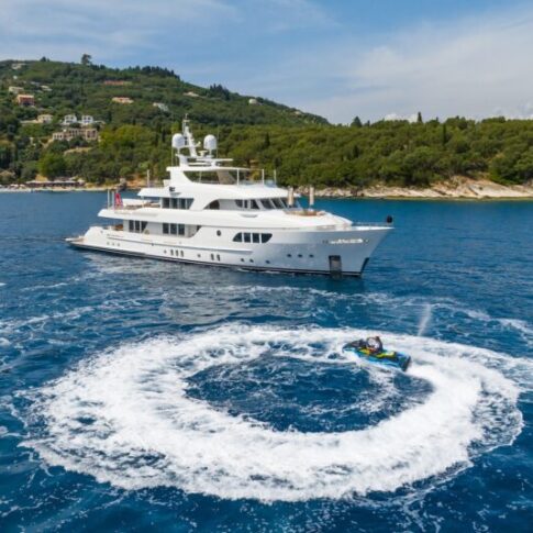 SERENITY Superyacht Sets New Standard for Ionian Islands Luxury Charters