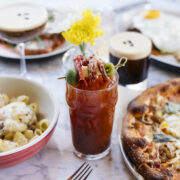 brunch spread