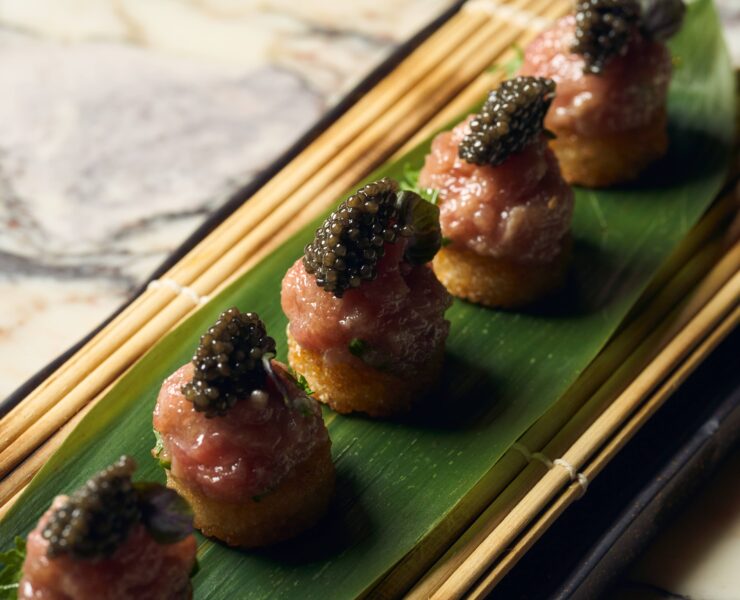 giselle toro & caviar crispy rice