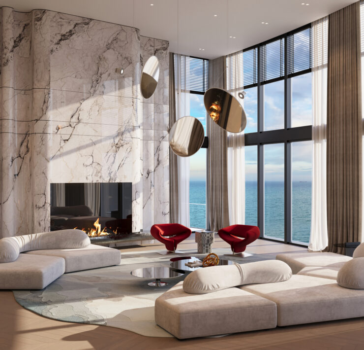 porsche tower living 2