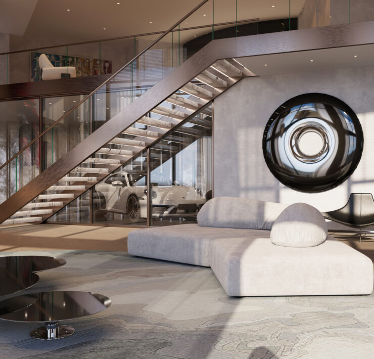 porsche tower living iv