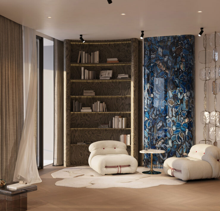 porsche tower master bedroom
